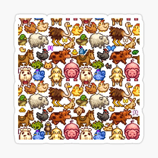 Item preview, Stardew Valley Animals designed and sold by jbrasseur25.