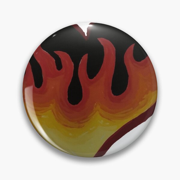 Item preview, Burning heart designed and sold by oddandcurios.