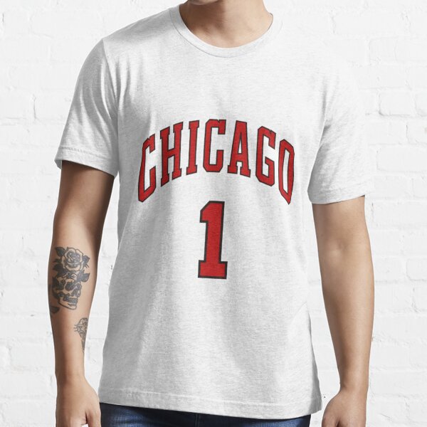 Derrick Rose Jersey Chicago  Active T-Shirt for Sale by WonderBin