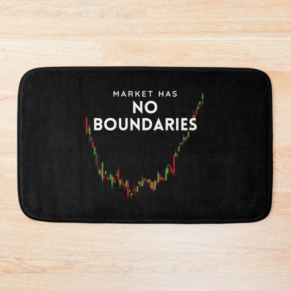Item preview, Market Has No Boundaries (light) designed and sold by TraderShirts.