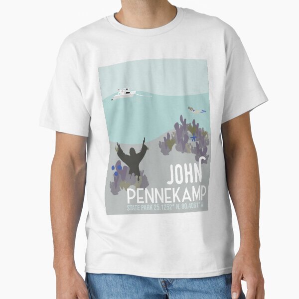 Item preview, john pennekamp shirt design designed and sold by brac2000.