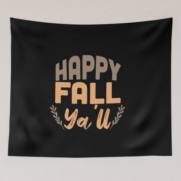 Item preview,  Happy Fall Ya’ll  designed and sold by TheFlipRepublic.