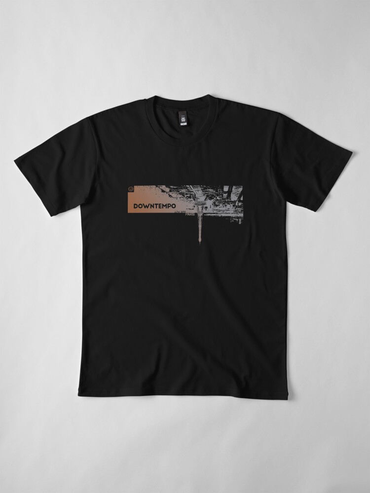 Alternate view of Downtempo | Low BPM | Paris | Cold Dawn Premium T-Shirt