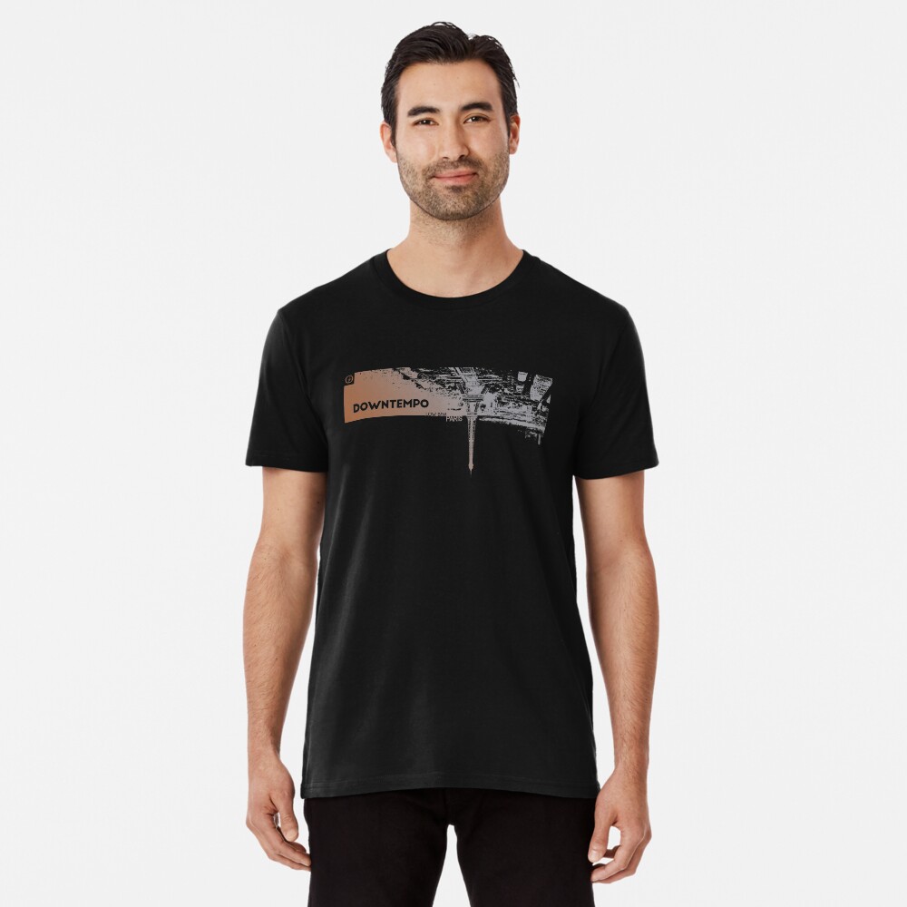 Downtempo | Low BPM | Paris | Cold Dawn Premium T-Shirt