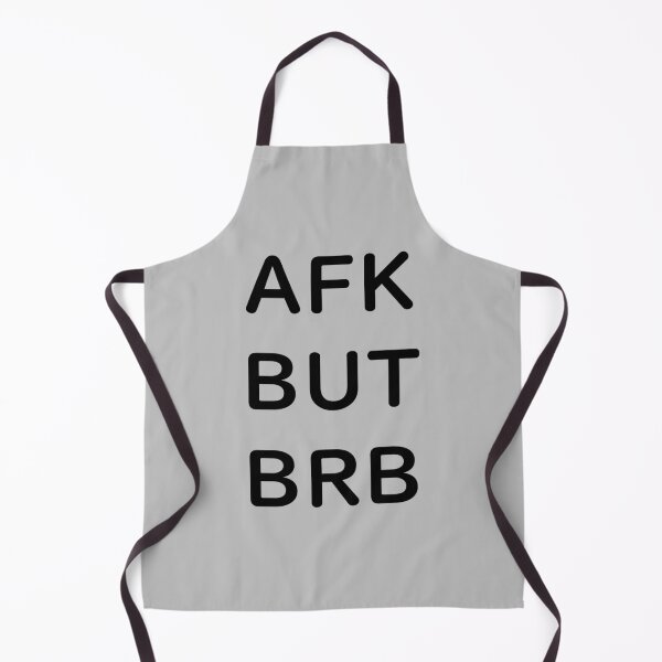 Item preview, AFK BUT BRB - Black Writing designed and sold by akaiawa.