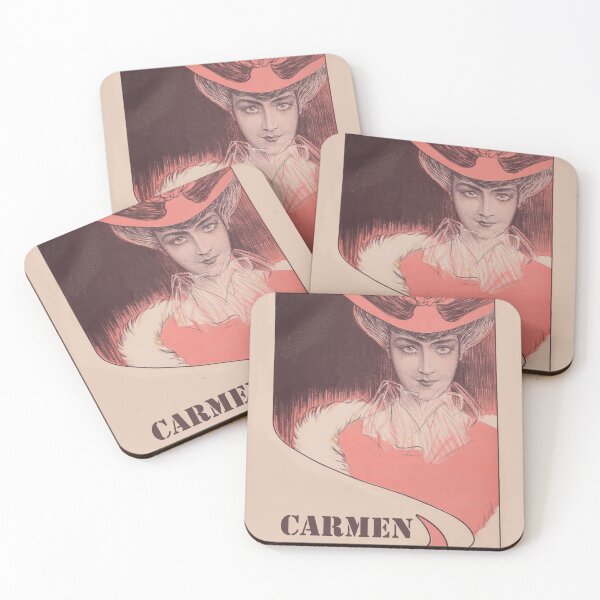 Item preview, Carmen - Femme Fatale - Vintage Opera Literature Advertisement Poster designed and sold by Vintage-TM.