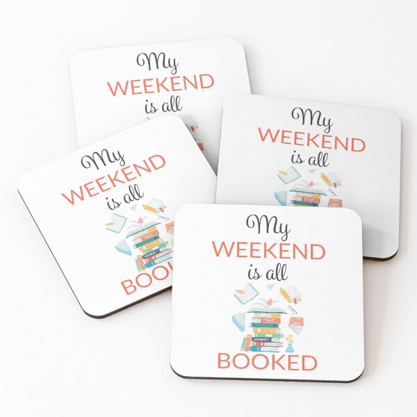 Item preview, My weekend is all booked designed and sold by Amelia Hay.