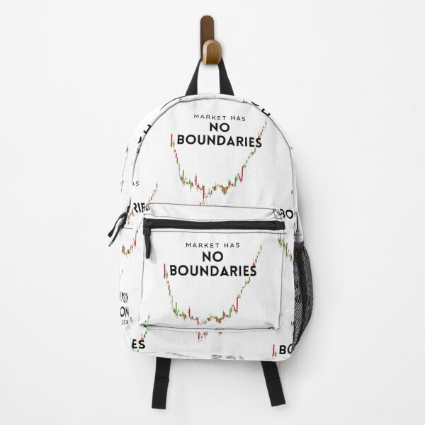Item preview, Market Has No Boundaries (Black) designed and sold by TraderShirts.