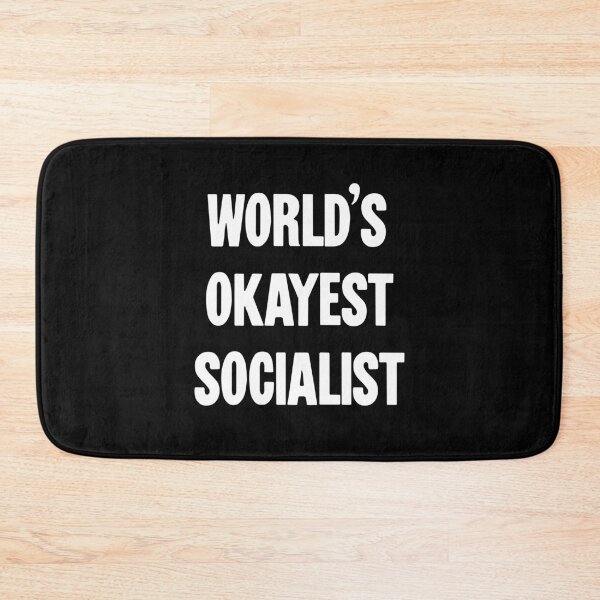 Item preview, World's Okayest Socialist designed and sold by Good-Looking Corpse.