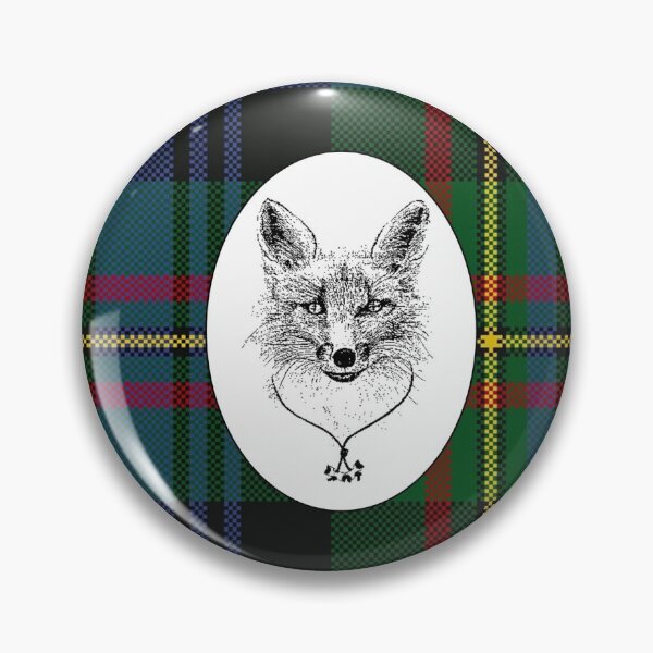 Item preview, Wood Badge Fox designed and sold by Broken Antler Designs .