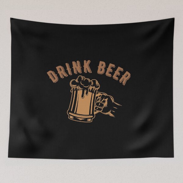 Item preview,  Drink Beer  designed and sold by TheFlipRepublic.