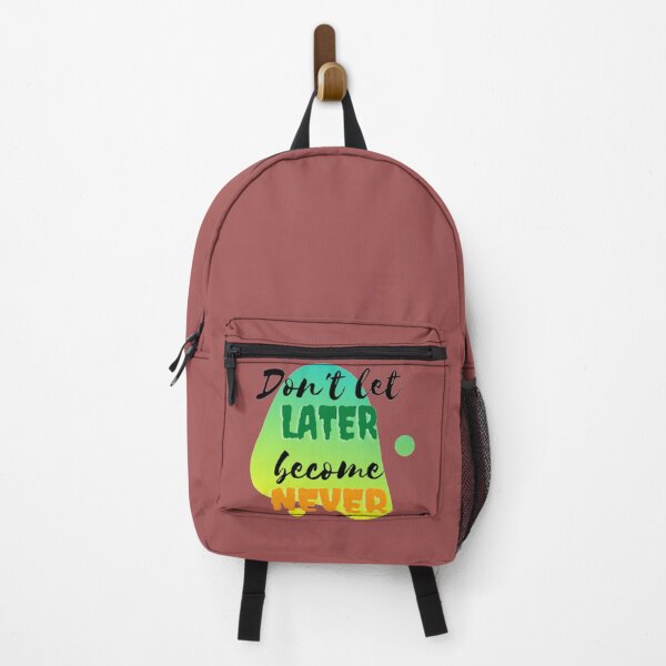 Item preview, Don't let later become never, design designed and sold by The3stars.