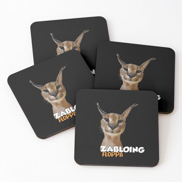 Item preview, Zabloing Floppa I Zabloing meme designed and sold by Amamk Design.