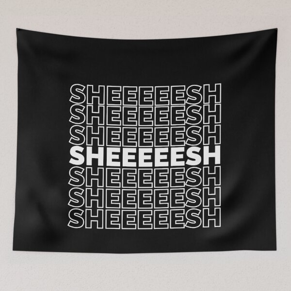 Item preview, sheesh meme tiktok funny pun tshirt designed and sold by funnylittleshop.