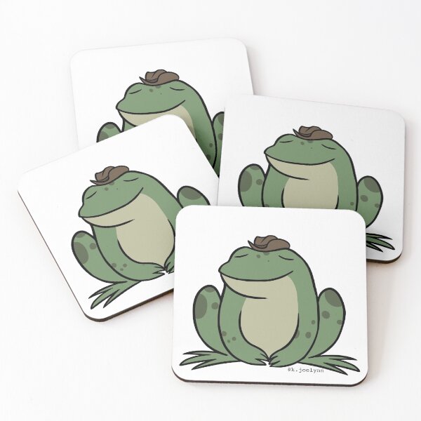 Item preview, frog with a tiny hat designed and sold by k-joelynn-shop.