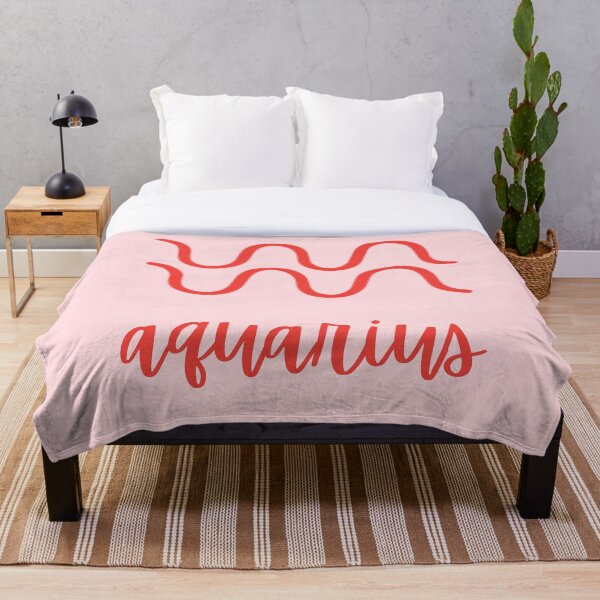 Item preview, minimalist aquarius in red and pink designed and sold by neopop.