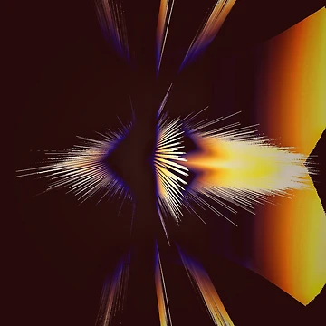 Artwork thumbnail, Abstract Exploding Planetary Fractal by SXW Designs