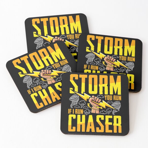 Item preview, Funny Storm Chaser If I Run You Run Storm Hunter Gift designed and sold by Sashakis.