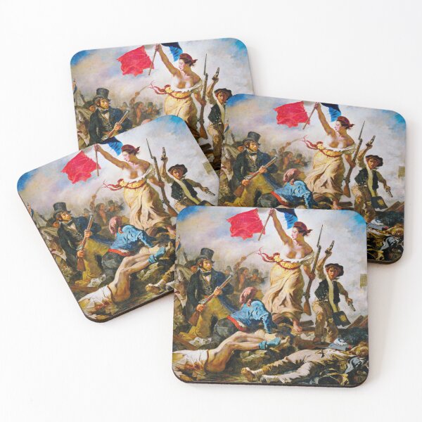 Item preview, Liberty Leading the People - Eugène Delacroix designed and sold by brushandframes.