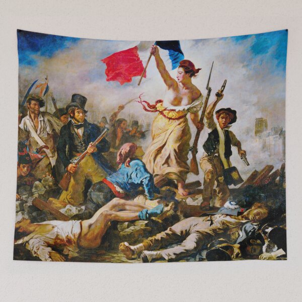 Item preview, Liberty Leading the People - Eugène Delacroix designed and sold by brushandframes.