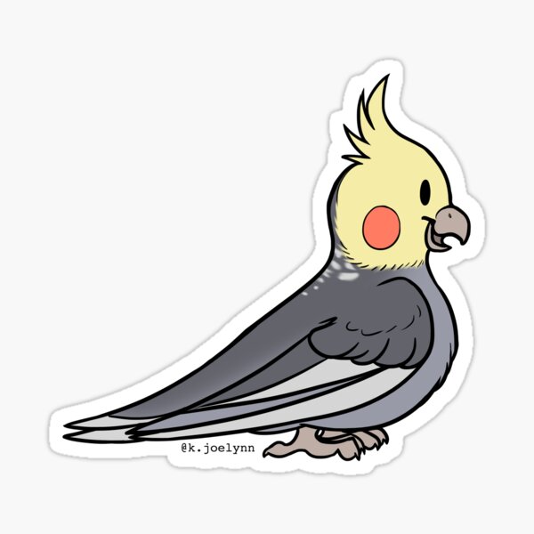 Item preview, cockatiel designed and sold by k-joelynn-shop.