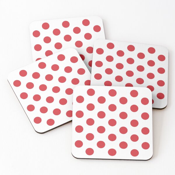 Item preview, Medium RED & WHITE POLKA DOTS designed and sold by RachelMacht.