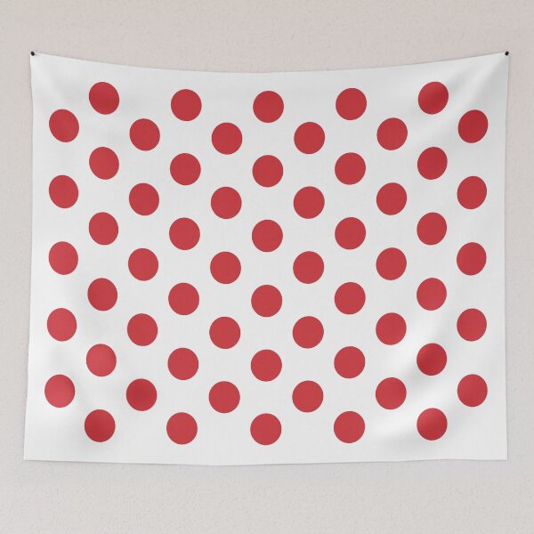 Item preview, Medium RED & WHITE POLKA DOTS designed and sold by RachelMacht.