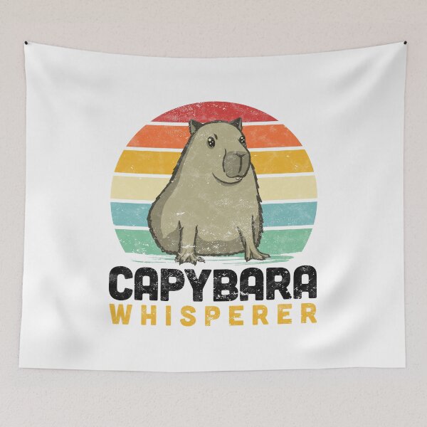 Item preview, Capybara whisperer capybara saying designed and sold by madgrfx.