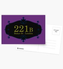 221B Baker St Postcards