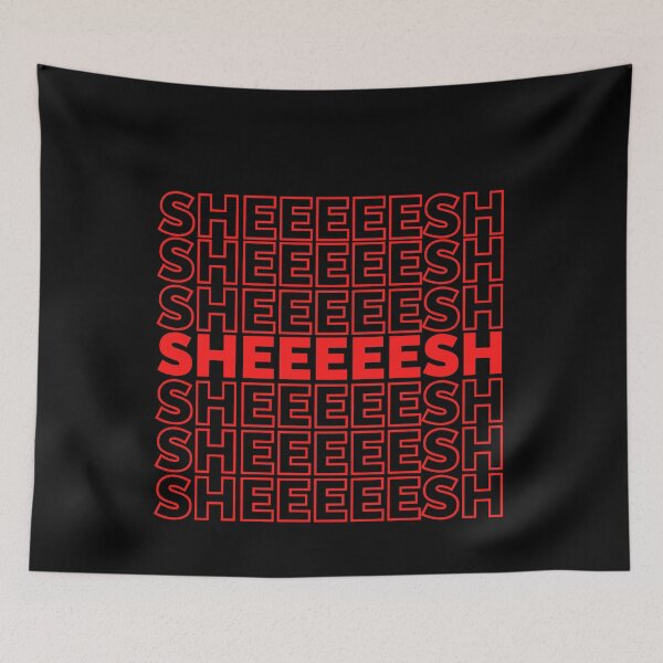 Item preview, sheesh meme tiktok funny pun tshirt designed and sold by funnylittleshop.