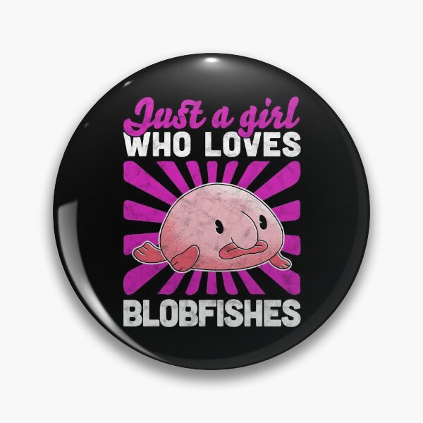 Item preview, Girl who loves blobfish ugly fish humor saying designed and sold by madgrfx.