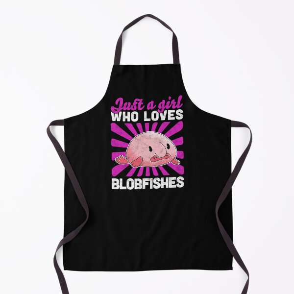 Item preview, Girl who loves blobfish ugly fish humor saying designed and sold by madgrfx.