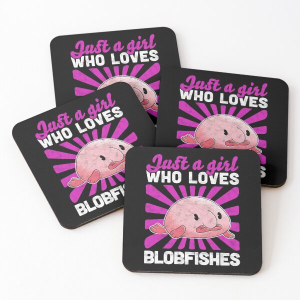 Item preview, Girl who loves blobfish ugly fish humor saying designed and sold by madgrfx.