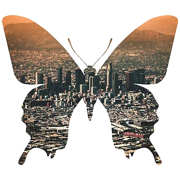 Artwork thumbnail, World Butterfly by Patternsonly