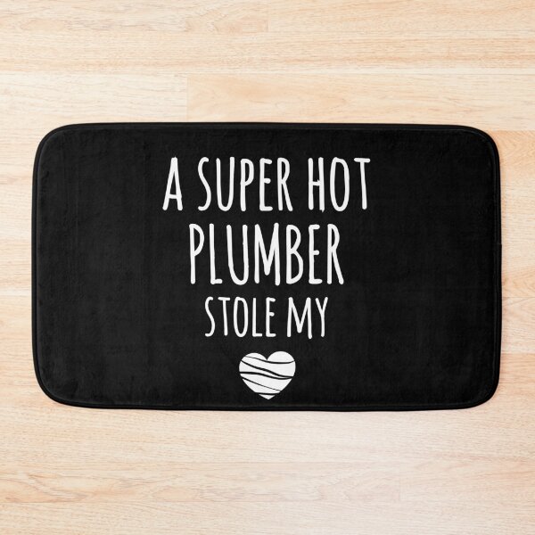 Item preview,  A Super Hot Plumber Stole My Heart designed and sold by Luna1Shop.