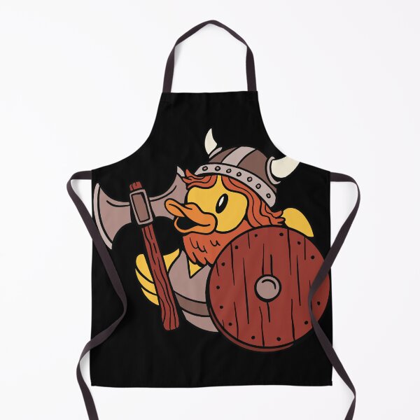 Item preview, Funny Viking Rubber Duck Ax Shield Helmet Beard Gift designed and sold by MichaelTeupser.