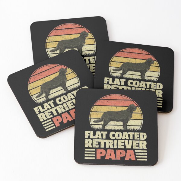 Item preview, Flat Coated Retriever Daddy Retriever Owner Gift designed and sold by madgrfx.