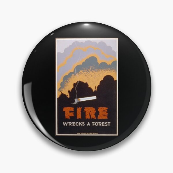 Item preview, Vintage Fire Prevention PSA designed and sold by TheMurphyGirl.