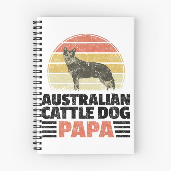 Artikelvorschau, Australian Cattle Dog Papa Schäferhund Geschenk entworfen und verkauft von madgrfx.