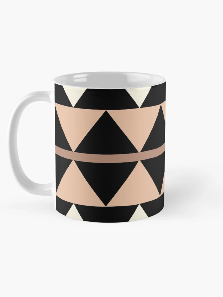 Thumbnail 5 of 6, Coffee Mug, Triangular Geometric Pattern designed and sold by dhmnee.
