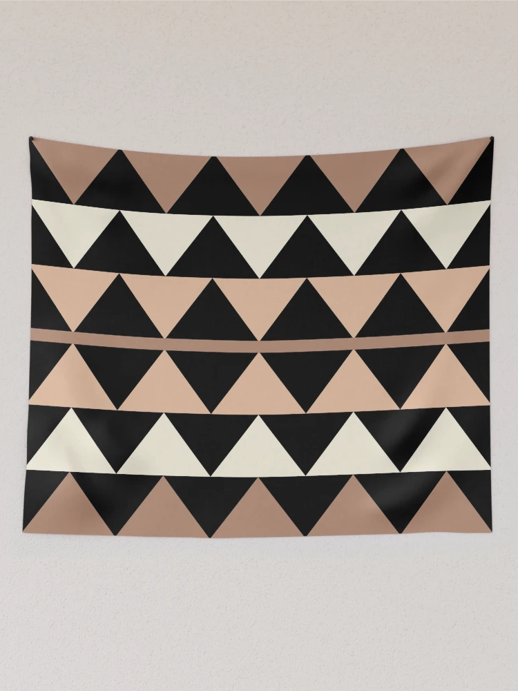 Thumbnail 2 of 3, Tapestry, Triangular Geometric Pattern designed and sold by dhmnee.