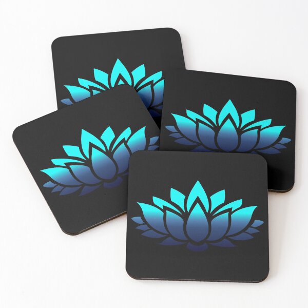 Item preview, Spring Lotus Flower In Blue Hue designed and sold by RosieSunflower.