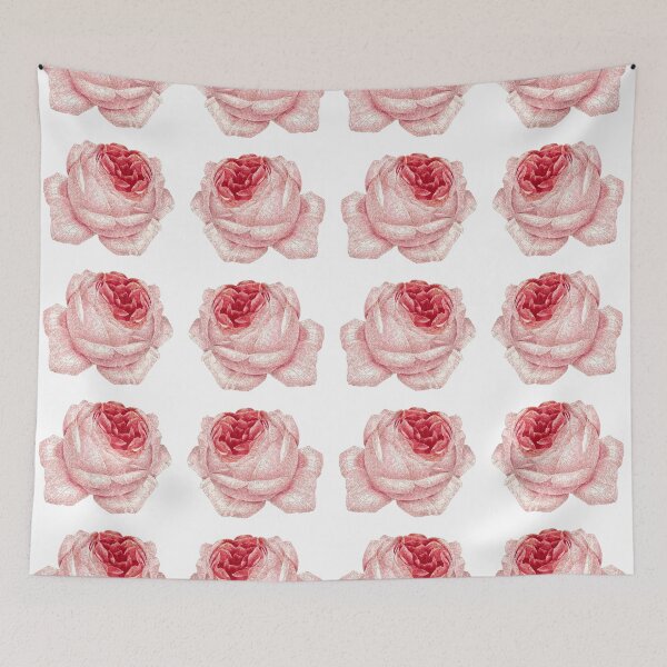Item preview, Pink Rose Patterns designed and sold by AmethystMurad.