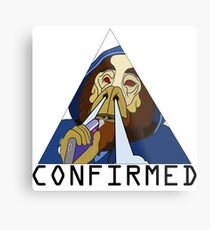 Planet of the Vapes Metal Print