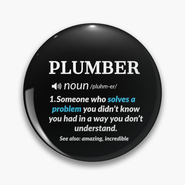 Item preview, Plumber Definition Gift designed and sold by Luna1Shop.