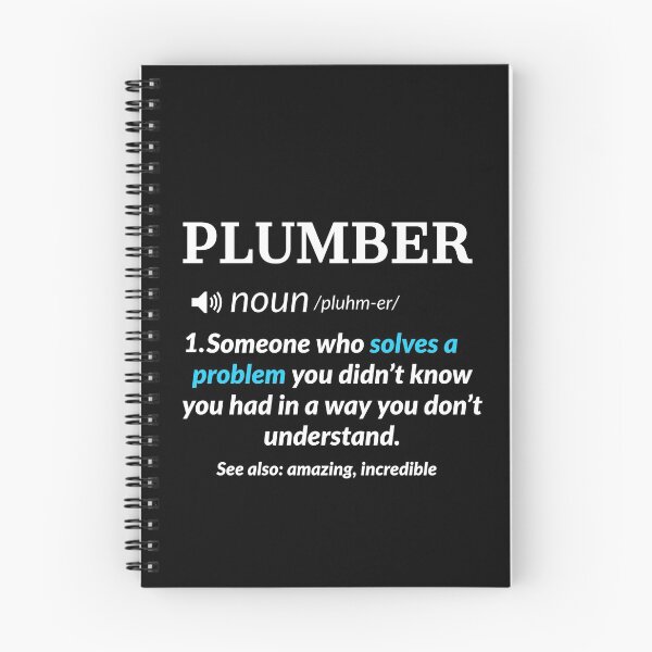 Item preview, Plumber Definition Gift designed and sold by Luna1Shop.