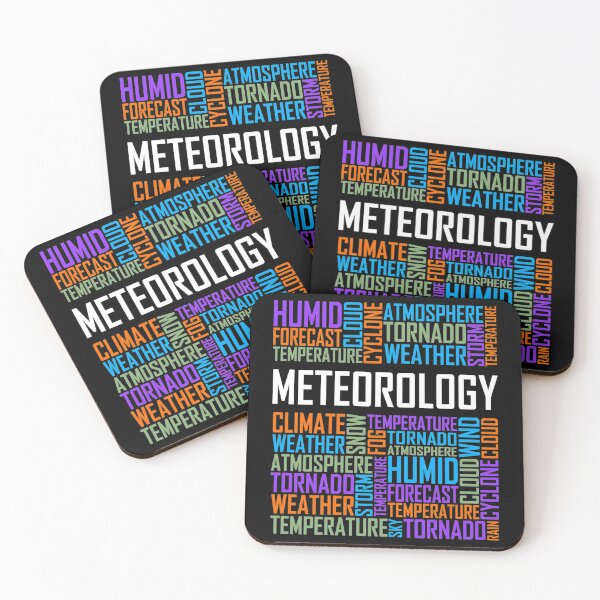 Item preview, Meteorology Words Gifts Weather Forecast Meteorologist Gift designed and sold by Sashakis.