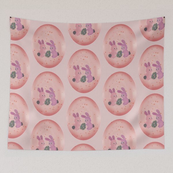 Item preview, Easter Bunnies holding an Egg in an Egg ;) designed and sold by Wildlife Apparels Inc..