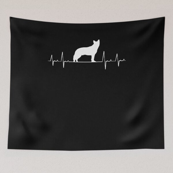 Item preview, Australian Cattle Dog heartbeat sheep dog gift designed and sold by madgrfx.