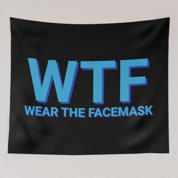 Item preview, WTF Wear The Facemask Covid designed and sold by Sour Soul.